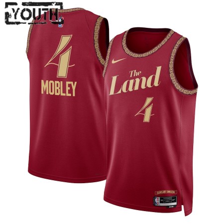 NBA Børn Trøje Cleveland Cavaliers Evan Mobley 2023-24 Nike City Edition Swingman NBA Børn Trøje Cleveland Cavaliers Evan Mobley 2023-24 Nike City Edition Swingman